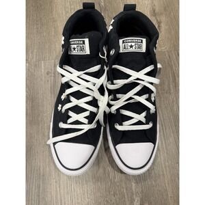Converse CTAS Mid Daisy Floral Black Womens 13 Mens 11 Y2K